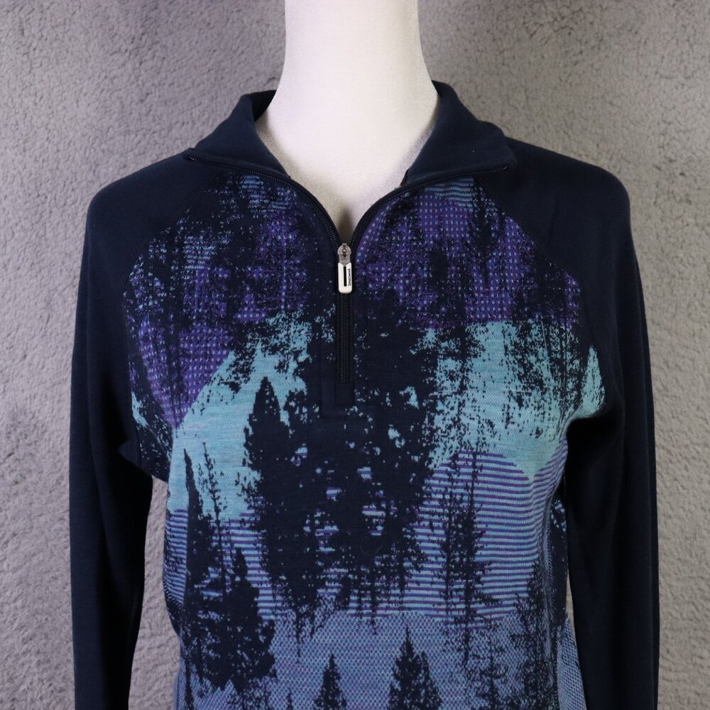 Smartwool Women's Merino 250 Quarter-Zip Baselayer Top - Picture 2 of 11